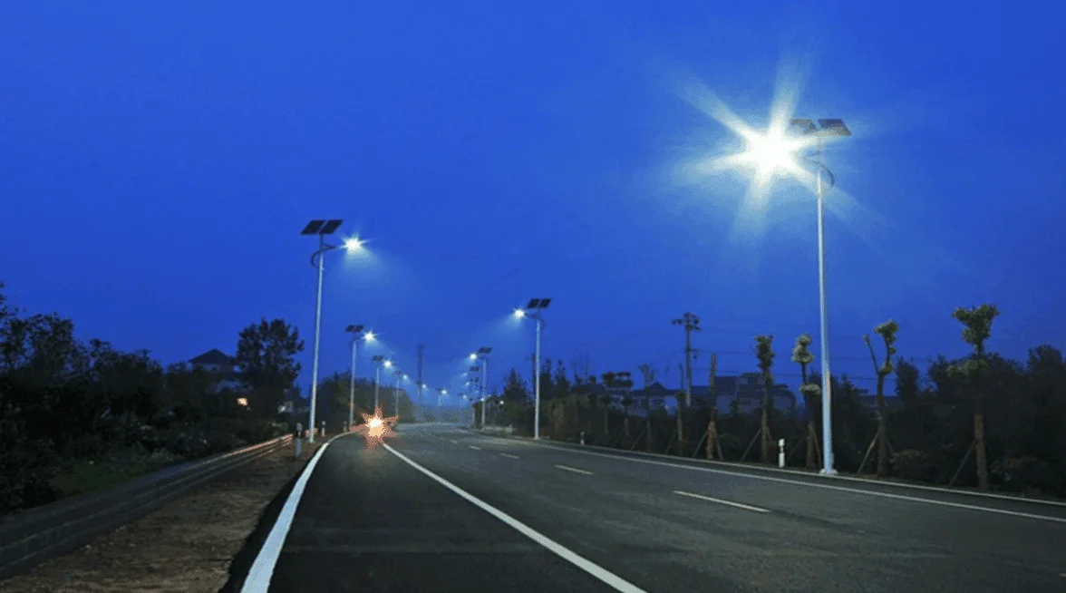 सोलर एलईडी स्ट्रीट लाइट