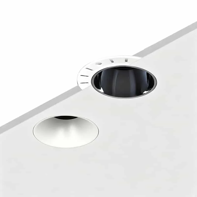 IP65 ट्रिमलेस डाउनलाइट 7–20 W | 25° दिशा समायोजन